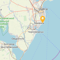 Коттедж на берегу моря (Одесса, Дача Ковалевского, ул. Ветровая, 46) на карті